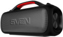 Мобильные колонки SVEN PS-360 2.0 чёрные (2x12W, IPx5, RGB подсветка, USB, SB Type-C, Bluetooth, FM-радио, jack in, 3000 мAч)6