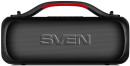Мобильные колонки SVEN PS-360 2.0 чёрные (2x12W, IPx5, RGB подсветка, USB, SB Type-C, Bluetooth, FM-радио, jack in, 3000 мAч)7