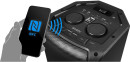 Мобильные колонки SVEN PS-710 2.0 чёрные (2x50 W, mini Jack, 2 х 6.35 мм Jack, USB, NFC, Bluetooth, FM, micro SD, ПДУ, 4400 мA, RGB подсветка)6