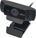 Веб-камера Logitech C922 Pro Stream (Full HD 1080p/30fps, 720p/60fps, автофокус, угол обзора 78°, стереомикрофон, лицензия XSplit на 3мес, кабель 1.5м, штатив) (арт. 960-001089, M/N: V-U0028)4