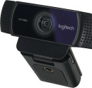 Веб-камера Logitech C922 Pro Stream (Full HD 1080p/30fps, 720p/60fps, автофокус, угол обзора 78°, стереомикрофон, лицензия XSplit на 3мес, кабель 1.5м, штатив) (арт. 960-001089, M/N: V-U0028)5