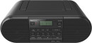 Аудиомагнитола Panasonic RX-D550E-K черный 20Вт CD CDRW MP3 FM(dig) USB BT3