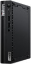 Компьютер Lenovo ThinkCentre Tiny M70q-3,  Intel Core i5 12500T,  DDR4 8ГБ, 256ГБ(SSD),  Intel UHD Graphics 770,  noOS,  черный [11usa024cw]2