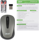 Мышь Acer OMR134, оптическая, беспроводная, USB, серый [zl.mceee.01h]7