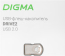 Флешка USB Digma DRIVE2 128ГБ, USB2.0, серебристый [dgfum128a20sr]9