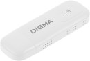 Модем 3G/4G Digma Dongle WiFi DW1960 USB Wi-Fi Firewall +Router внешний белый6
