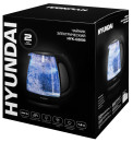 Чайник электрический Hyundai HYK-G3003 2200 Вт чёрный 1.8 л стекло9