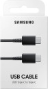 Кабель USB Type C 1м Samsung EP-DA705 круглый черный3