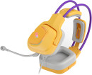 Гарнитура игровая A4TECH Bloody G575,  для компьютера, мониторные,  желтый  / фиолетовый [g575 /royal violet/ usb]7