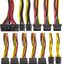 Блок питания 800W ExeGate 800NPX (ATX, PC, 12cm fan, 24pin, 2x(4+4)pin, PCI-E, 3xSATA, 2xIDE, black, кабель 220V в комплекте)4