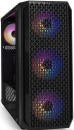 Корпус Miditower ExeGate Mistery X4-NPX600 (ATX, БП 600NPX с вент. 12см, 2*USB+1*USB3.0, HD аудио, черный, 4 вент. 12см с RGB подсветкой, пылевые фильтры, боковая панель - закаленное стекло)