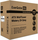 Корпус ATX Exegate Mistery Z4 Grey Без БП серый5