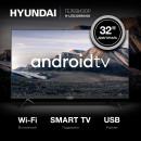 Телевизор LED 32" Hyundai H-LED32BS5002 черный 1366x768 60 Гц Wi-Fi Smart TV 2 х HDMI RJ-45 USB6