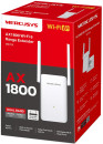 Повторитель беспроводного сигнала Mercusys ME70X AX1800 10/100/1000BASE-TX компл.:устройство/крепления/адаптер белый (упак.:1шт)3