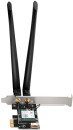 Сетевой адаптер WiFi D-Link DWA-X582/RU/A2A AX3000 PCI Express (ант.внеш.съем) 2ант.3