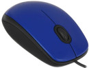 Мышь проводная Logitech M110 синий USB3