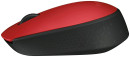 Мышь беспроводная Logitech M170 красный USB + радиоканал3