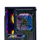 Корпус Minitower ExeGate Mistery R3-NPX400 (mATX, БП 400NPX с вент. 12 см, 2*USB+1*USB3.0, аудио, черный, 4 вент. 12см с RGB подсветкой, боковая панель - закаленное стекло)5