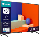 Телевизор 43" Hisense 43A6K черный 3840x2160 60 Гц Smart TV Wi-Fi 3 х HDMI 2 х USB RJ-45 Bluetooth2