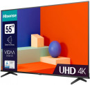 Телевизор 55" Hisense 55A6K черный 3840x2160 60 Гц Smart TV Wi-Fi 3 х HDMI 2 х USB RJ-45 Bluetooth CI+7