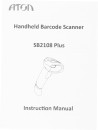 Сканер штрих-кода Атол SB2108 Plus (rev.2) 2D серый (57984)10