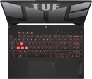 Ноутбук ASUS TUF Gaming A15 FA507NU-LP031 15.6" 1920x1080 AMD Ryzen 7-7735HS SSD 512 Gb 16Gb WiFi (802.11 b/g/n/ac/ax) Bluetooth 5.2 nVidia GeForce RTX 4050 6144 Мб серый DOS 90NR0EB5-M003D06