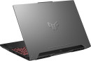 Ноутбук ASUS TUF Gaming A15 FA507NU-LP031 15.6" 1920x1080 AMD Ryzen 7-7735HS SSD 512 Gb 16Gb WiFi (802.11 b/g/n/ac/ax) Bluetooth 5.2 nVidia GeForce RTX 4050 6144 Мб серый DOS 90NR0EB5-M003D09