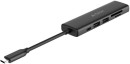 Концентратор USB Type-C A4TECH DST-60C 2 х USB 3.0 HDMI USB Type-C SD серый3