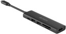 Концентратор USB Type-C A4TECH DST-60C 2 х USB 3.0 HDMI USB Type-C SD серый8