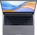 Ноутбук Honor MagicBook X16 BRN-F56 16" 1920x1200 Intel Core i5-12450H SSD 512 Gb 16Gb WiFi (802.11 b/g/n/ac/ax) Bluetooth 5.1 Intel UHD Graphics серый Windows 11 Home 5301AFHH5