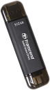 Внешний SSD диск 1.8" 512 Gb USB Type-C USB Type A Transcend TS512GESD310C серый2