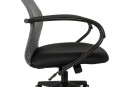 Кресло руководителя Бюрократ CH-607 темно-серый TW-04 сиденье черный Neo Black сетка/ткань с подголов. крестов. пластик9