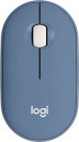 Мышь/ Logitech M350 Pebble Bluetooth Mouse - BLUEBERRY5