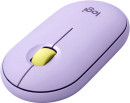 Мышь беспроводная Logitech Pebble M350 Lavender Lemonade сиреневый Bluetooth 910-0067524