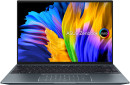 Ноутбук ASUS ZenBook 14X OLED UX5401ZA-KN195 14" 2880x1800 Intel Core i7-12700H SSD 512 Gb 16Gb Bluetooth 5.0 WiFi (802.11 b/g/n/ac/ax) Intel Iris Xe Graphics серый DOS 90NB0WM1-M00A70