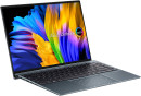 Ноутбук ASUS ZenBook 14X OLED UX5401ZA-KN195 14" 2880x1800 Intel Core i7-12700H SSD 512 Gb 16Gb Bluetooth 5.0 WiFi (802.11 b/g/n/ac/ax) Intel Iris Xe Graphics серый DOS 90NB0WM1-M00A703