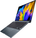 Ноутбук ASUS ZenBook 14X OLED UX5401ZA-KN195 14" 2880x1800 Intel Core i7-12700H SSD 512 Gb 16Gb Bluetooth 5.0 WiFi (802.11 b/g/n/ac/ax) Intel Iris Xe Graphics серый DOS 90NB0WM1-M00A706