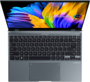 Ноутбук ASUS ZenBook 14X OLED UX5401ZA-KN195 14" 2880x1800 Intel Core i7-12700H SSD 512 Gb 16Gb Bluetooth 5.0 WiFi (802.11 b/g/n/ac/ax) Intel Iris Xe Graphics серый DOS 90NB0WM1-M00A707