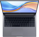 Ноутбук Honor MagicBook X 16 2023 BRN-F58 16" 1920x1200 Intel Core i5-12450H SSD 512 Gb 8Gb WiFi (802.11 b/g/n/ac/ax) Bluetooth 5.1 Intel UHD Graphics серый Windows 11 Home 5301AFGS2