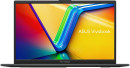 Ноутбук ASUS VivoBook Go 15 E1504FA-BQ038W 15.6" 1920x1080 AMD Ryzen 5-7520U SSD 512 Gb 8Gb Bluetooth 5.1 AMD Radeon Graphics черный Windows 11 Home 90NB0ZR2-M00L502