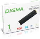 Накопитель SSD Digma PCI-E 4.0 x4 1Tb DGSM4001TM63T Meta M6 M.2 22803