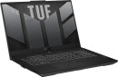 Ноутбук ASUS TUF Gaming F17 FX707ZV4-HX076 17.3" 1920x1080 Intel Core i7-12700H SSD 512 Gb 16Gb WiFi (802.11 b/g/n/ac/ax) Bluetooth 5.2 nVidia GeForce RTX 4060 8192 Мб серый DOS 90NR0FB5-M004H03