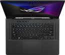 Ноутбук ASUS ROG Zephyrus M16 GU603ZV-N4008 16" 2560x1600 Intel Core i7-12700H SSD 1024 Gb 16Gb WiFi (802.11 b/g/n/ac/ax) Bluetooth 5.2 nVidia GeForce RTX 4060 8192 Мб серый DOS 90NR0H23-M002C05