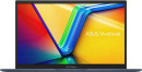 Ноутбук ASUS VivoBook 15 X1504VA-BQ281 15.6" 1920x1080 Intel Core i3-1315U SSD 512 Gb 8Gb WiFi (802.11 b/g/n/ac/ax) Bluetooth 5.2 Intel UHD Graphics синий DOS 90NB10J1-M00BL03