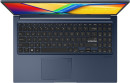 Ноутбук ASUS VivoBook 15 X1504VA-BQ281 15.6" 1920x1080 Intel Core i3-1315U SSD 512 Gb 8Gb WiFi (802.11 b/g/n/ac/ax) Bluetooth 5.2 Intel UHD Graphics синий DOS 90NB10J1-M00BL05