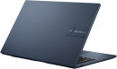 Ноутбук ASUS VivoBook 15 X1504VA-BQ281 15.6" 1920x1080 Intel Core i3-1315U SSD 512 Gb 8Gb WiFi (802.11 b/g/n/ac/ax) Bluetooth 5.2 Intel UHD Graphics синий DOS 90NB10J1-M00BL08