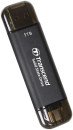 Внешний SSD диск 1.8" 1 Tb USB Type-C USB Type A Transcend TS1TESD310C серый2