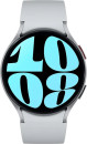 Смарт-часы Samsung Galaxy Watch6 44мм 1.5" AMOLED корп.серебристый рем.серый (SM-R940NZSACIS)2