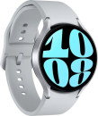 Смарт-часы Samsung Galaxy Watch6 44мм 1.5" AMOLED корп.серебристый рем.серый (SM-R940NZSACIS)3