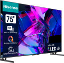 Телевизор Mini LED 75" Hisense 75U7KQ черный 3840x2160 120 Гц Smart TV Wi-Fi Bluetooth 2 х USB RJ-45 Bluetooth 4 х HDMI7